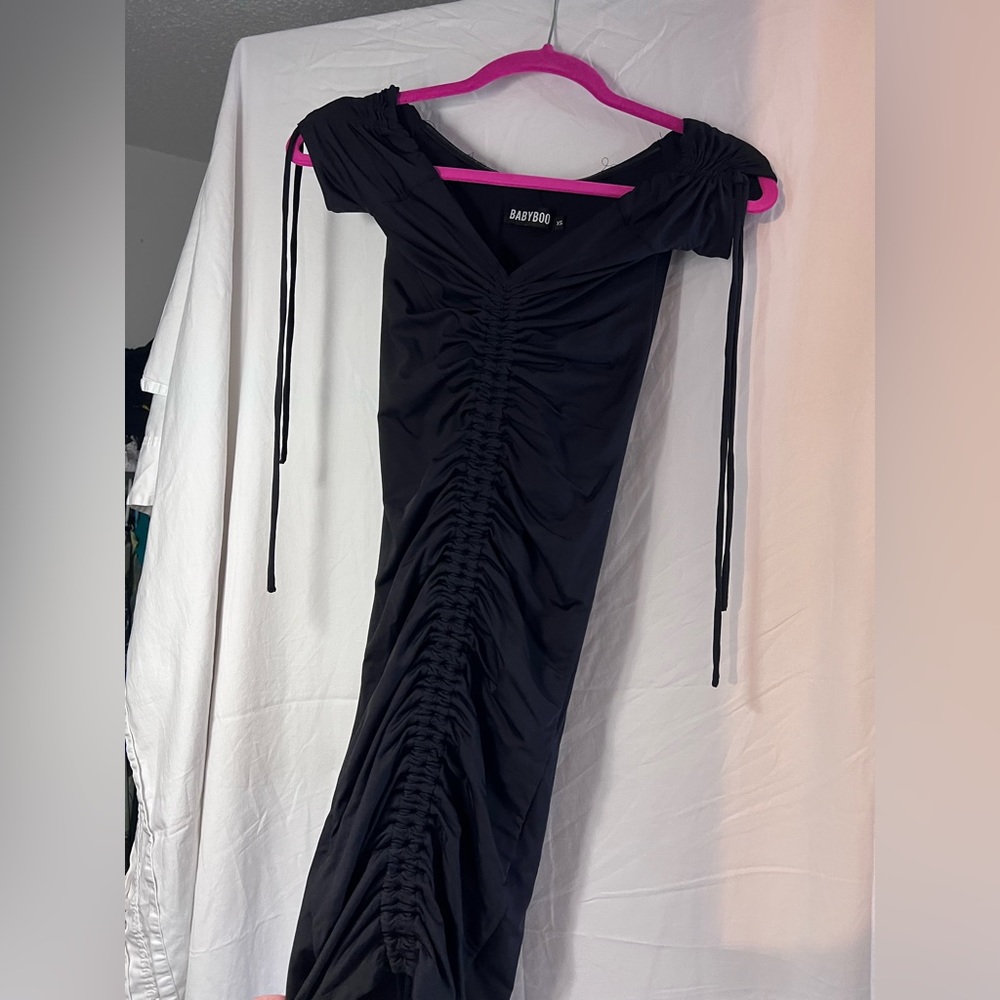 Baby boo body contour dress